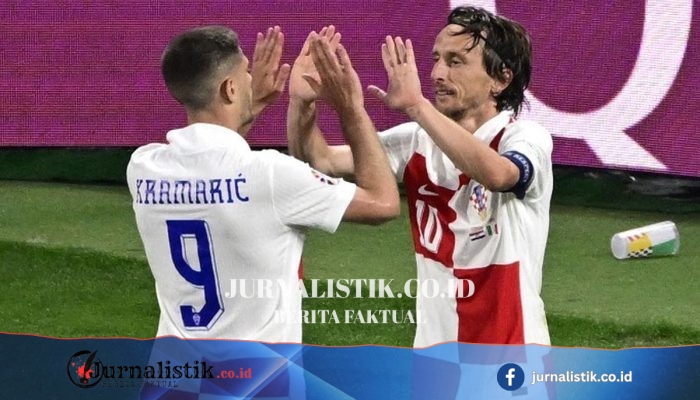 Kroasia Vs Slovenia 2-1: Gol Modric Mewarnai Laga, Blunder Gelandang Como