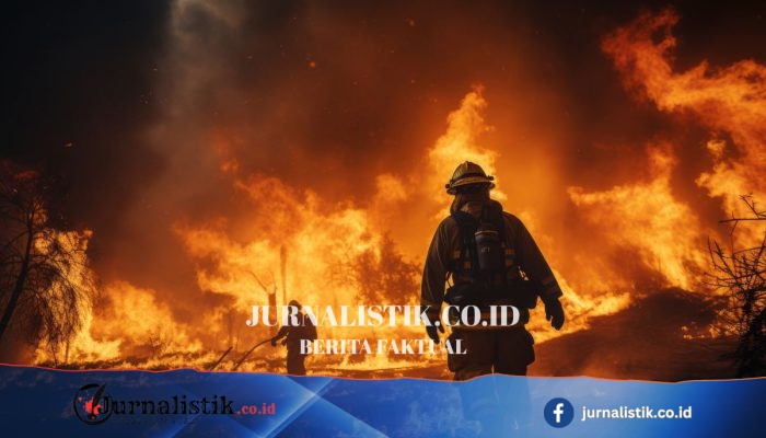 Kebakaran di Desa Panangkalaan HSU Kalsel: Relawan Damkar Tewas Tersengat Kabel Tegangan Tinggi