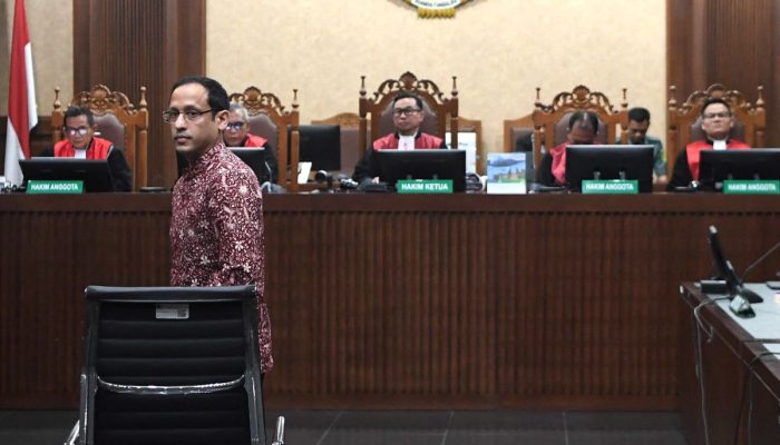 Hari Ini, Nadiem Makarim Bacakan Nota Pembelaan di Kasus Chromebook