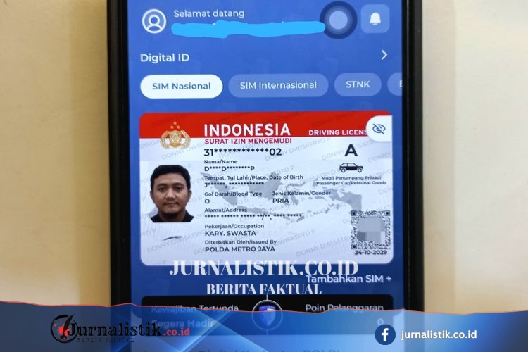 Lupa Bawa SIM Fisik, Kini Bisa Tunjukkan SIM Digital Saat Razia Otomotif 16 Juni 2026