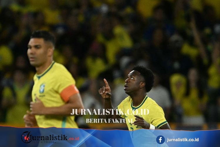 Hasil HT Skotlandia Vs Brasil 0-2: Vinicius Jr Unjuk Gigi, Hampir Hattrick Bola 25 Juni 2026
