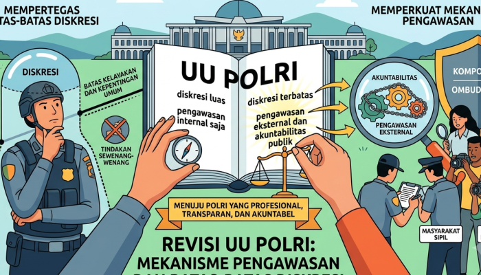 Pakar Ingatkan Revisi RUU Polri Tak Cukup Perkuat Wewenang, Diskresi Juga Harus Dibatasi