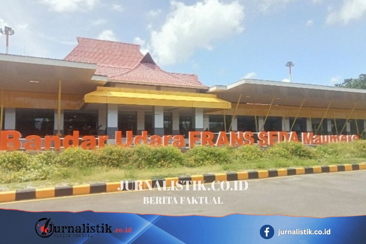 Gunung Lewotobi Meletus Kamis Pagi, Wings Air Batal Terbang ke Bandara Frans Seda Maumere Regional 18 Juni 2026
