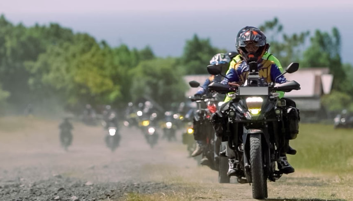 Pengguna V-Strom 250SX Menyusuri Jawa-Bali dalam Ajang Silaturahmi
