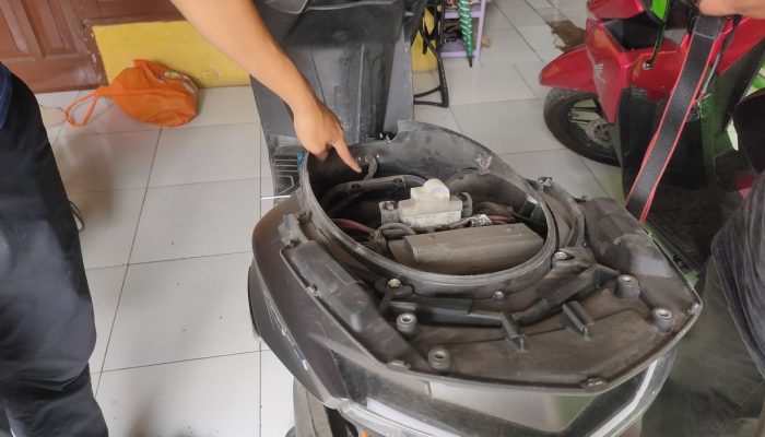 Ridwan Alawi Buka Bengkel Khusus Motor Listrik RI EV Maintenance di Bogor