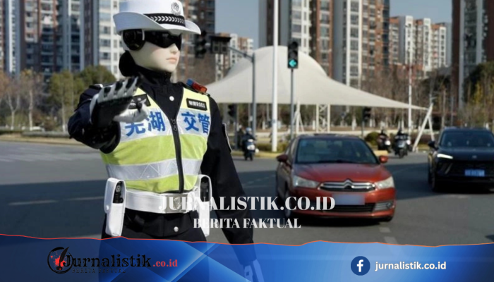China Mulai Kerahkan Polantas Robot Humanoid Berbasis AI: Intelligent Police Unit R001