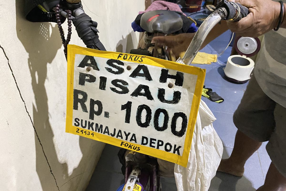 Bertahan di Tengah Modernisasi, Pengasah Pisau Keliling Depok Andalkan Pelanggan Setia News 3 Juni 2026