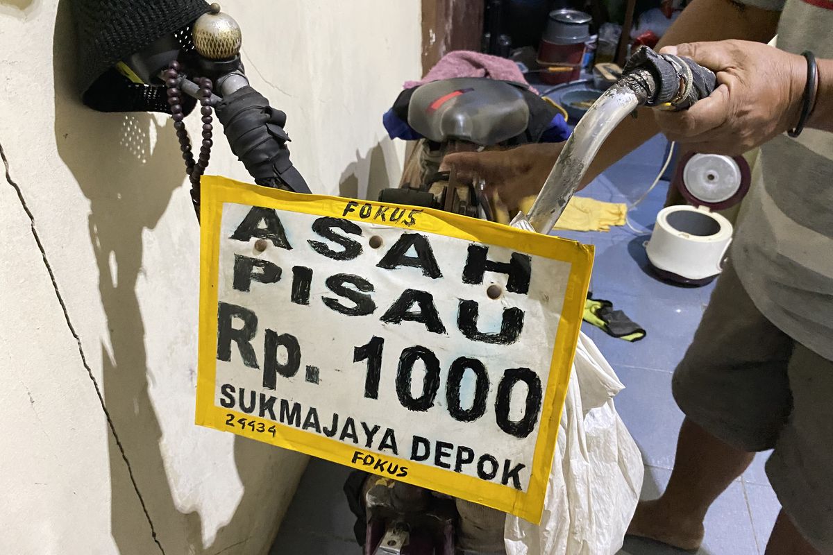 Dari Buruh Pabrik Jadi Pengasah Pisau, Jalan Panjang Marno Menjemput Rezeki News 3 Juni 2026