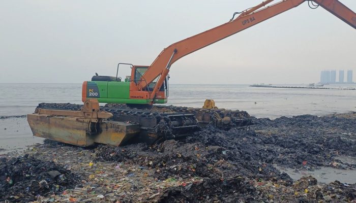 Bahaya Tersembunyi Pulau Sampah Muara Angke bagi Makanan Manusia