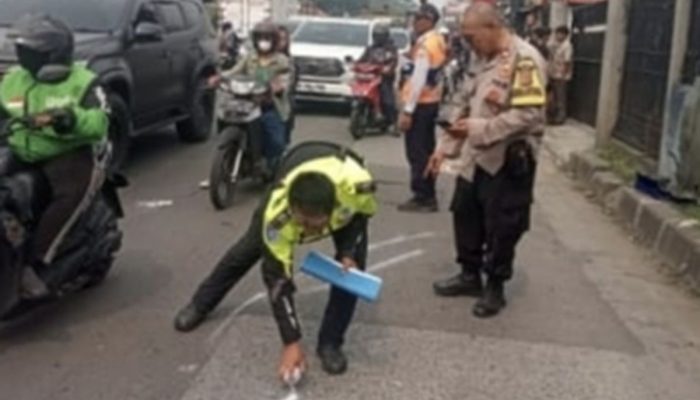 Tabrak Motor hingga Pagar di Jalan Raya Kemang Bogor, Pengendara Meninggal Dunia