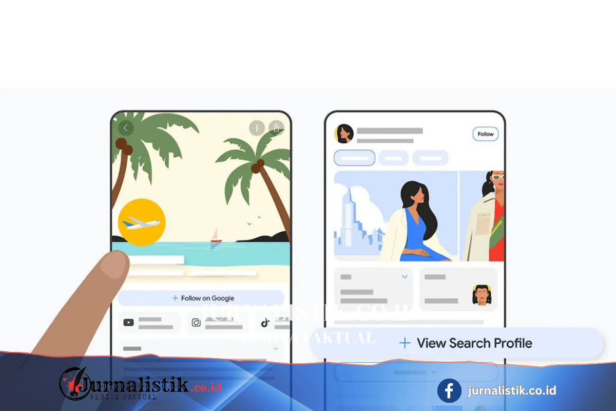 Google Rilis Search Profile, Halaman Profil Resmi untuk Kreator di Google Search Tekno 6 Juni 2026