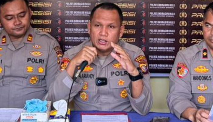 Polres Inhu Tangkap 2 Tersangka Penyerangan Karyawan Sawit, 1 Sempat Kabur ke Inhil