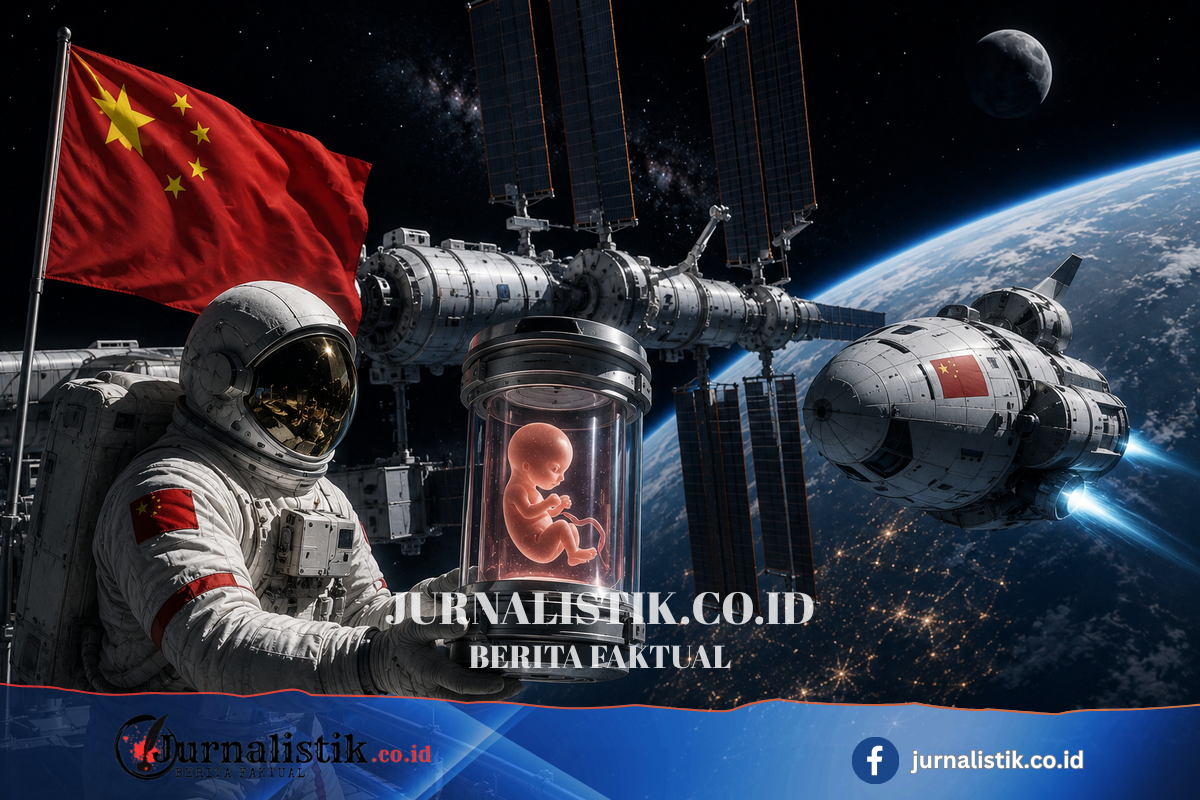 Ambisi China Bangun Peradaban di Luar Angkasa, Kirim Embrio ke Orbit Tekno 8 Juni 2026