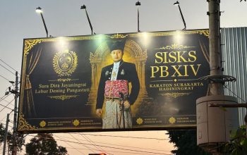 Baliho PB XIV Mangkubumi Akan Dipasang Massal, 20 Kabupaten di Jateng dan Jatim Menyusul Regional 5 Juni 2026
