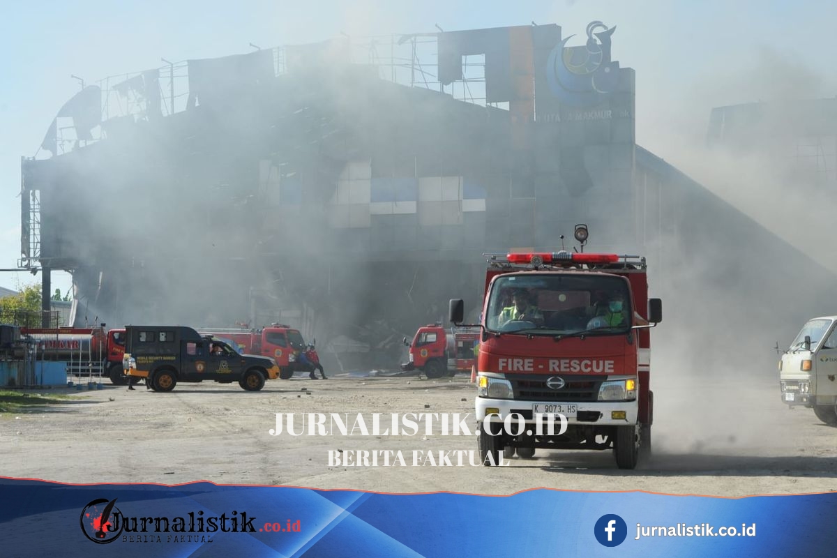 Asap Tebal Selimuti Jalur Pati-Juwana, Pabrik Pengolahan Ikan Terbakar Sabtu Pagi Regional 6 Juni 2026
