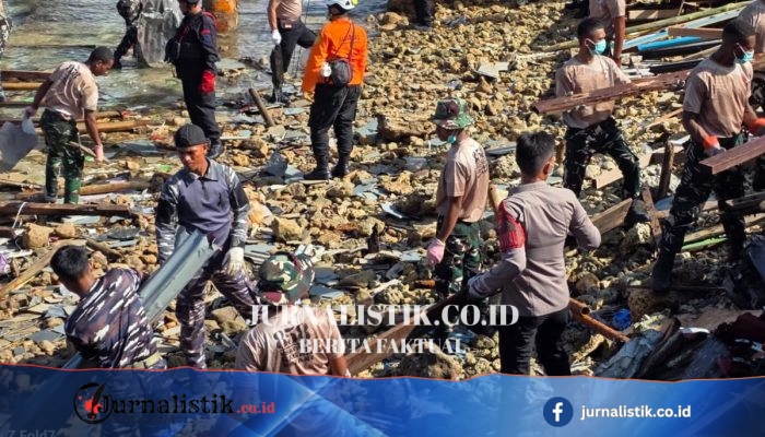 Lokasi Ledakan Bom di Distrik Biak Kota, Biak Numfor, Papua Dinyatakan Steril, Polisi Lakukan Olah TKP