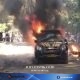 Mobil Polisi Ludes Dihantam Bom Molotov saat Bentrok Warga di Seram Maluku Regional 7 Juni 2026