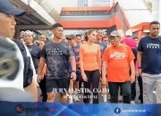 Didampingi Cinta Laura, Pramono Kampanyekan Pilah Sampah di CFD Rasuna Said