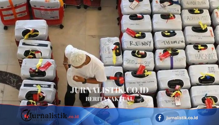 Koper Jemaah Haji Mulai Ditimbang Dua Hari Jelang Pemulangan di Bandara Madinah