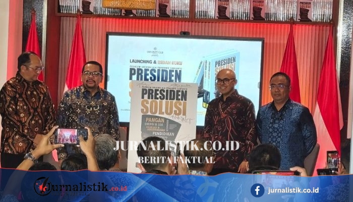 Qodari dkk Luncurkan Buku “Presiden Solusi” yang Mengulas Kepemimpinan Prabowo