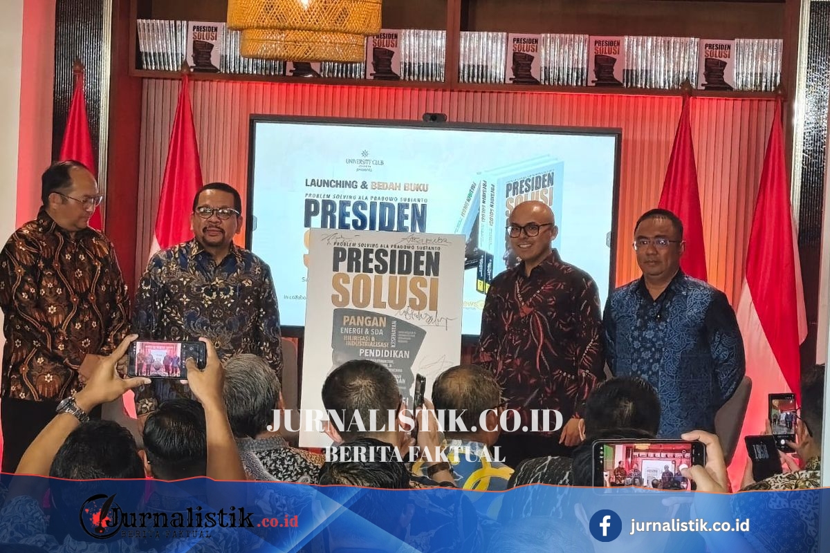 Qodari dkk Luncurkan Buku "Presiden Solusi", Ulas Kepemimpinan Prabowo News 8 Juni 2026