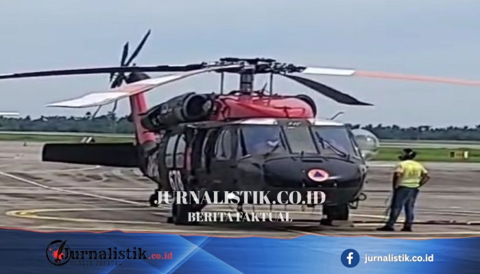 BNPB Tambah Helikopter Water Bombing Sikorsky dan Black Hawk, Perkuat Pemadaman Karhutla di Riau