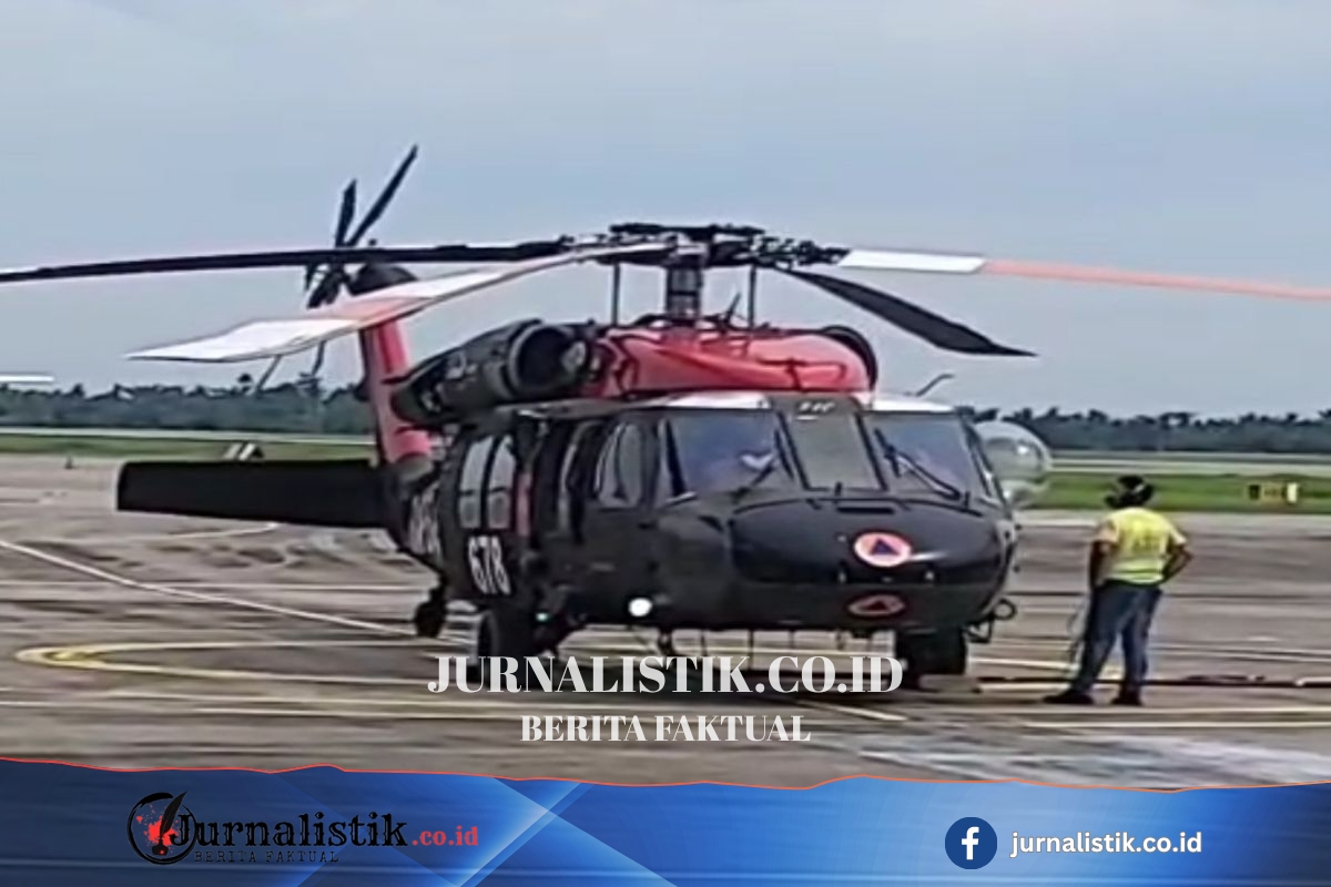 Riau Tambah Helikopter Water Bombing Sikorsky dan Black Hawk, Perkuat Pemadaman Karhutla Regional 9 Juni 2026