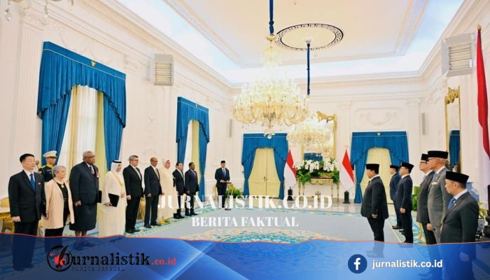 Prabowo Terima Surat Kepercayaan 9 Dubes Negara Sahabat, dari Qatar hingga Mozambik