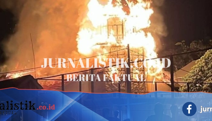 Gereja Katolik Santo Yosep di Nunukan Habis Terbakar