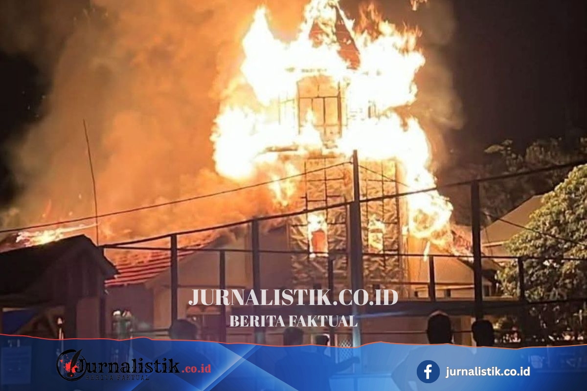 Gereja Katolik Santo Yosep di Pedalaman Nunukan Habis Terbakar Regional 12 Juni 2026