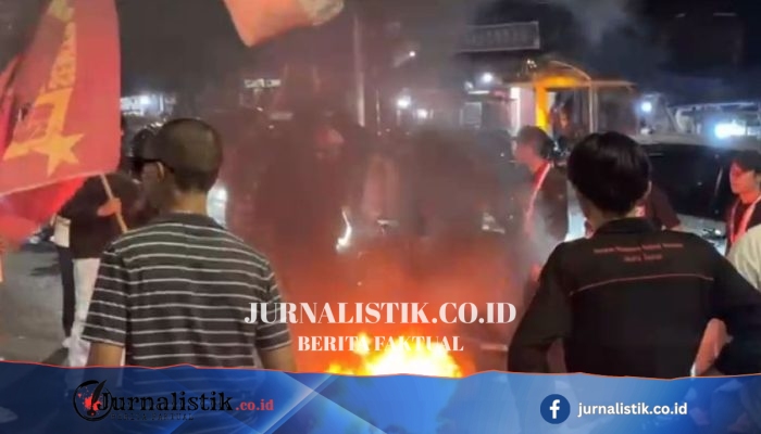 GMNI Jaksel Protes Polisi Masuk Kantor Sekretariat Usai Pembubaran Demo di Pancoran