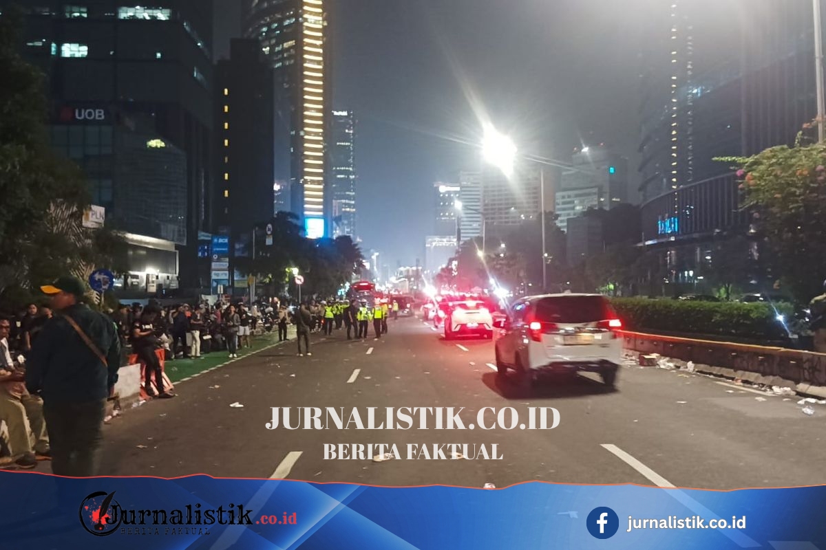 Massa Demo Mahasiswa Dekat Bundaran HI Bubar, 600 Personel TNI-Polri Patroli News 12 Juni 2026
