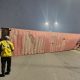 Truk Muatan Limbah Kertas Terbalik di Flyover Kranji, Evakuasi Tunggu Lalu Lintas Sepi News 12 Juni 2026