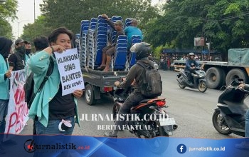 Klakson Bersahutan dan Tudingan Program Pemerintah “Ladang Korupsi” Warnai Demo Mahasiswa di Solo Regional 12 Juni 2026