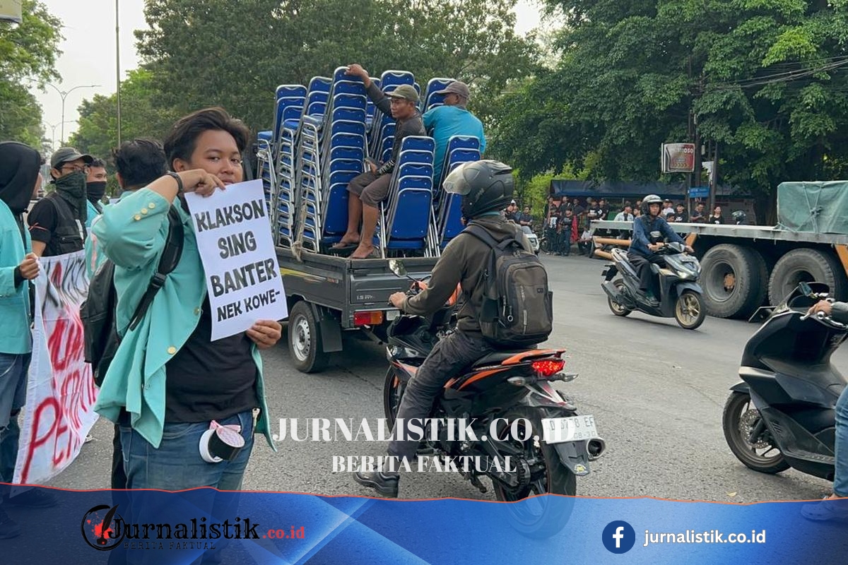 Klakson Bersahutan dan Tudingan Program Pemerintah “Ladang Korupsi” Warnai Demo Mahasiswa di Solo Regional 12 Juni 2026