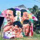 Semarak Piala Dunia 2026 Hidupkan Tembok Usang di Bogor Lewat Mural Rayhan Dwi Fasha