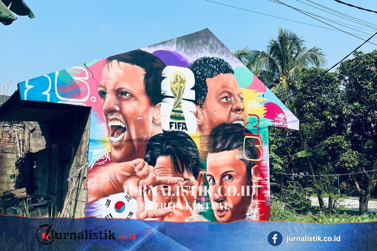 Ketika Semarak Piala Dunia 2026 Hidupkan Tembok Usang di Bogor... Bola 14 Juni 2026