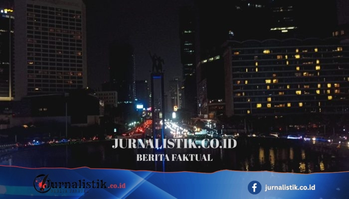 Sejumlah Titik di Jakarta Mulai Gelap pada Sabtu Malam