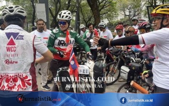 Pesepeda Iran Arezoo Eskandari Gowes dari China Sampai Jakarta, Bawa Pesan Perdamaian News 14 Juni 2026