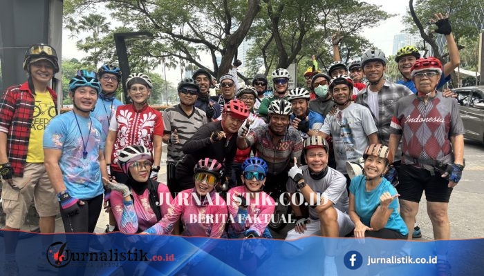 Gowes Bareng Pesepeda Asal Iran, Pegiat Sepeda: Perdamaian Dunia Membuat Hidup Lebih Tenang