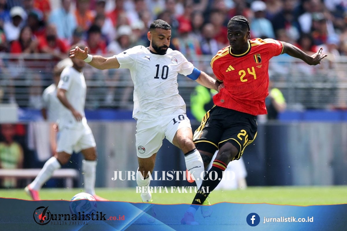Hasil Belgia Vs Mesir 1-1: Mohamed Salah dkk Masih Sulit Menang di Piala Dunia Bola 16 Juni 2026