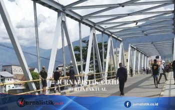 Retakan di Jembatan Palu III, Pemkot Tutup dan Alihkan Arus Usai Gempa M 6,7