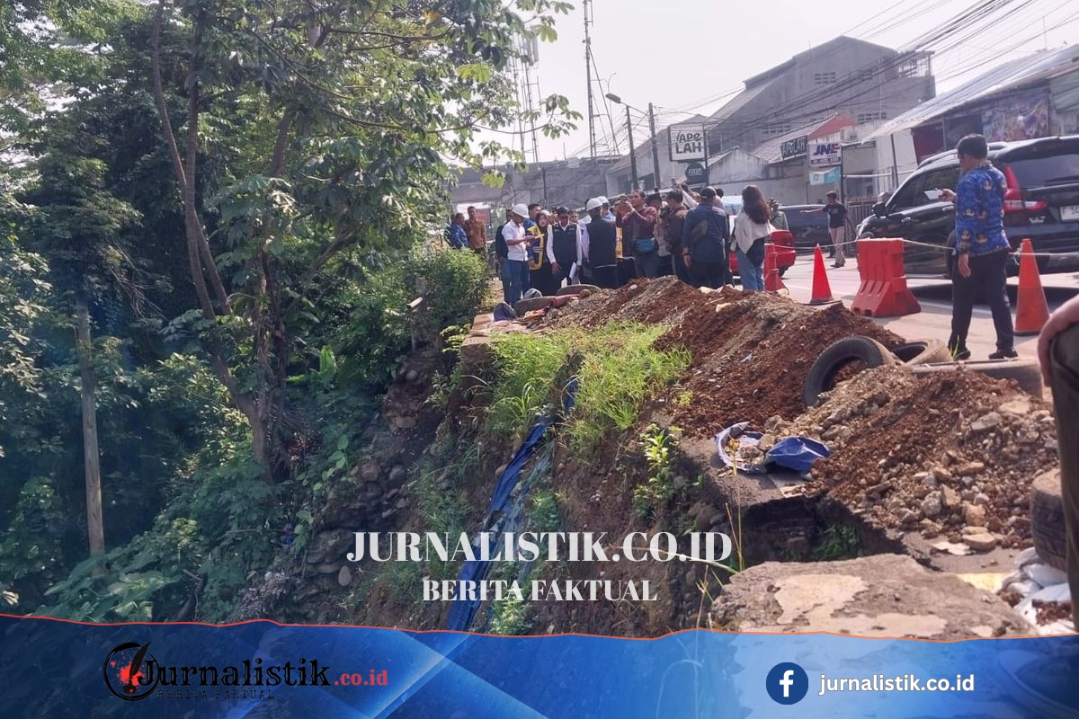 Jalan Longsor di Kebon Pedes Bogor Diperbaiki, Warga Diminta Lewat Jalur Alternatif News 17 Juni 2026
