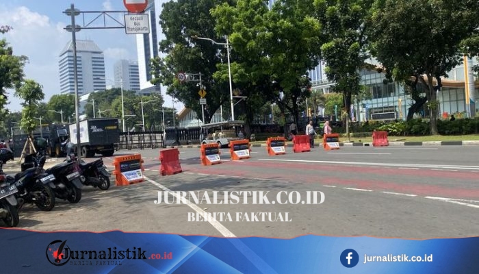 Waspada Terjebak Macet, Ini Jalur Alternatif Imbas Demo di Kawasan Monas