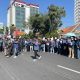 Massa Demo Surabaya Tiba di Grahadi, BEM Unair & ABS Sekat Sejumlah Titik Jalan