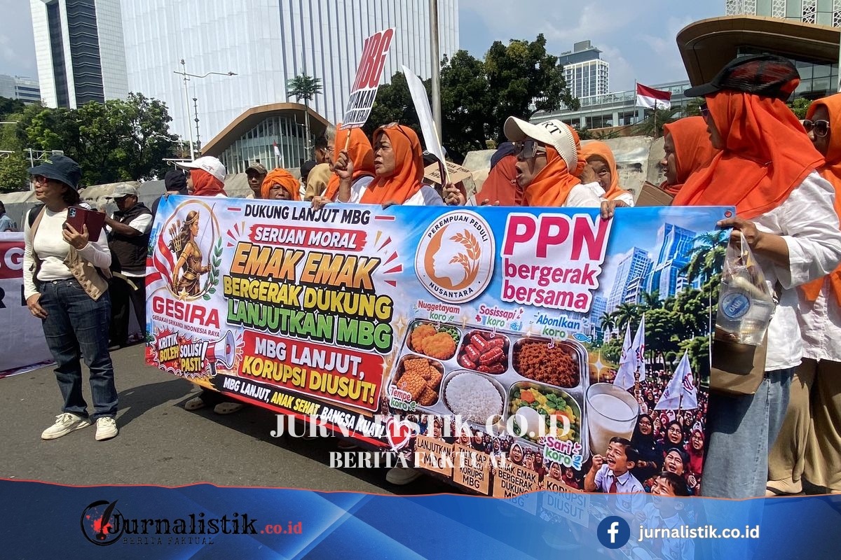 Emak-emak Demo di Patung Kuda Dukung MBG Dilanjutkan, Ini Alasannya News 17 Juni 2026