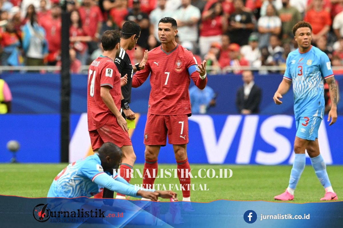 Hasil Portugal Vs RD Kongo 1-1: Cristiano Ronaldo dkk Dibuat Frustrasi Selama 90 Menit Bola 18 Juni 2026