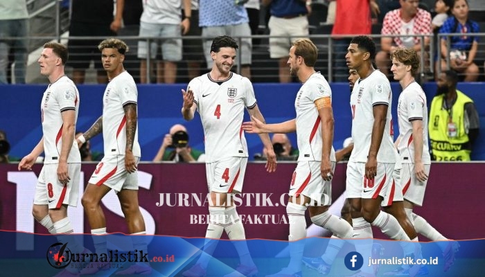 Babak Pertama Inggris vs Kroasia 2-2: Kane Sumbang Dua Gol, Cetak Rekor