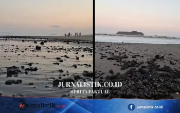 Pantai Pangandaran Tercemar Batu Bara, Nelayan Desak Operator Tugboat Bertanggung Jawab
