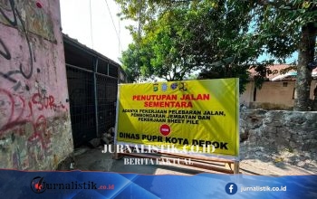 Jalan Alternatif Sawangan Mulai Dibangun, Dishub Depok Terapkan Rekayasa Lalu Lintas